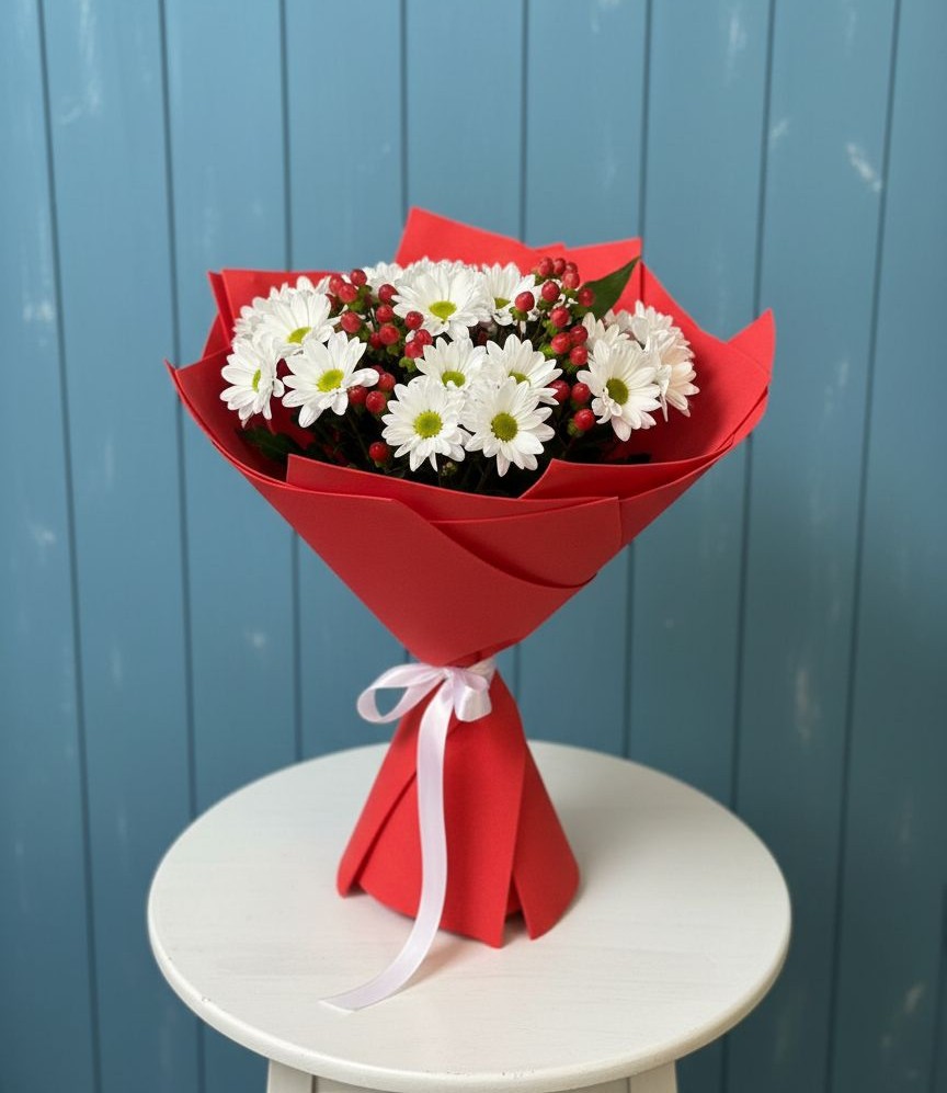 Букет цветов из: Хризантемы в Зубутлях-Миатли