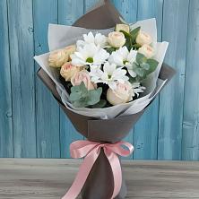 Букет цветов из:  Хризантемы и Розы в Зубутлях-Миатли