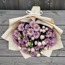 Букет цветов из:  Розы и Хризантемы в Зубутлях-Миатли