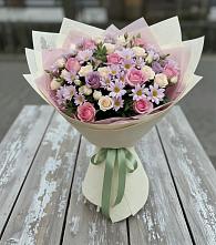 Букет цветов из:  Розы и Хризантемы в Зубутлях-Миатли