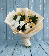 Букет цветов из:  Розы и Хризантемы #REPLACE_PRED# Зубутлях-Миатли