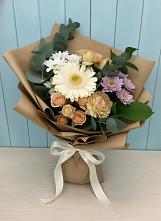 Букет цветов из:  Герберы и Хризантемы в Зубутлях-Миатли