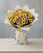 Букет цветов из:  Хризантемы #REPLACE_PRED# Зубутлях-Миатли
