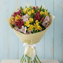 Букет цветов из:  Альстромерии в Зубутлях-Миатли